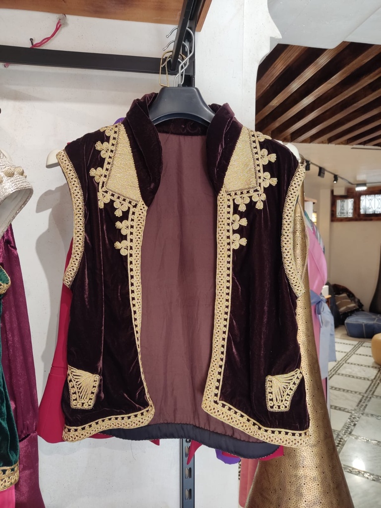 gilet brodé