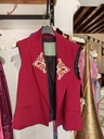 gilet brodé