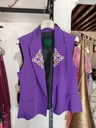 gilet brodé