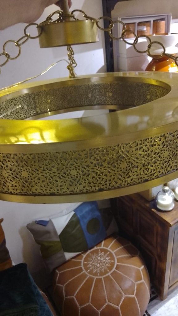 Lustre bague Tekhram 40cm diam