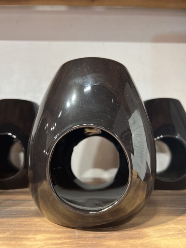 BRULE-PARFUM CÉRAMIQUE NOIR