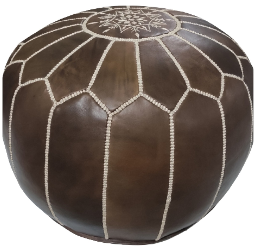 Ottoman Pouf Rusty Tan