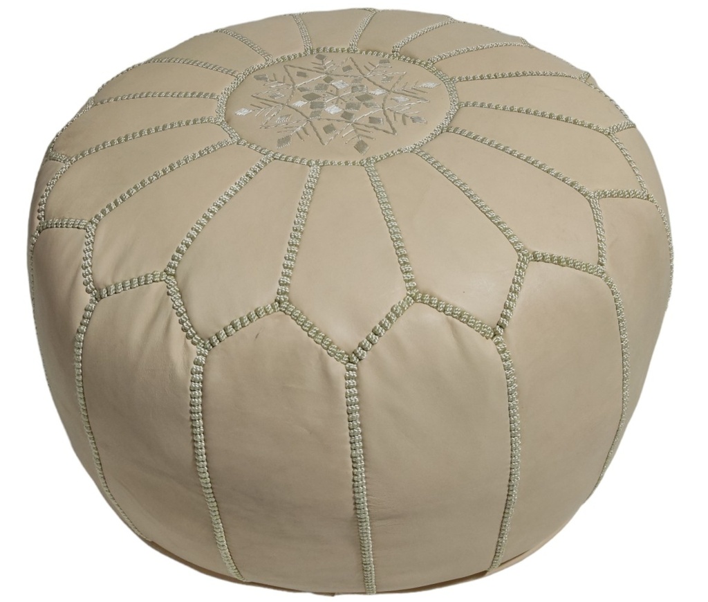 Ottoman Pouf Natural