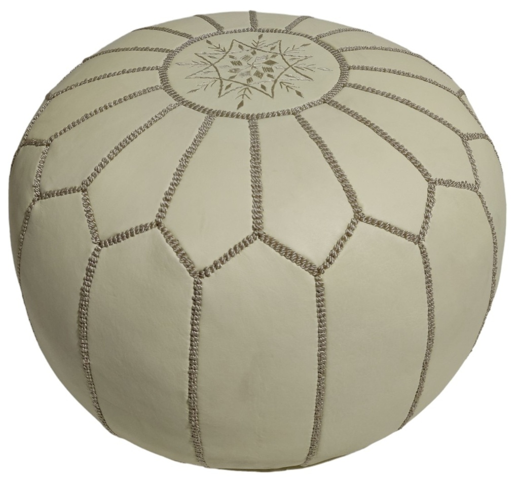 Ottoman Pouf Cream