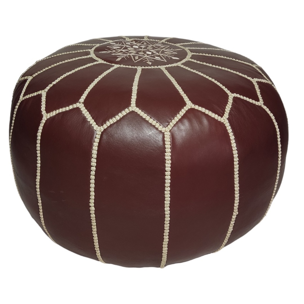 Ottoman Pouf Wine