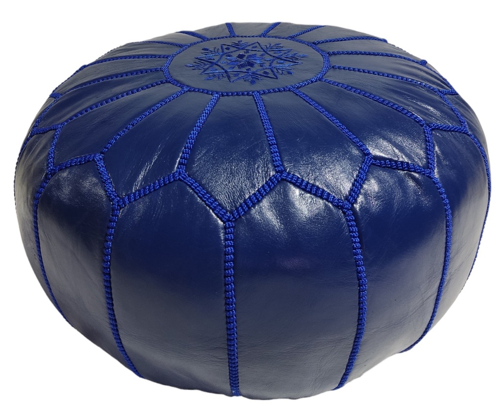 Ottoman Pouf Navy Blue