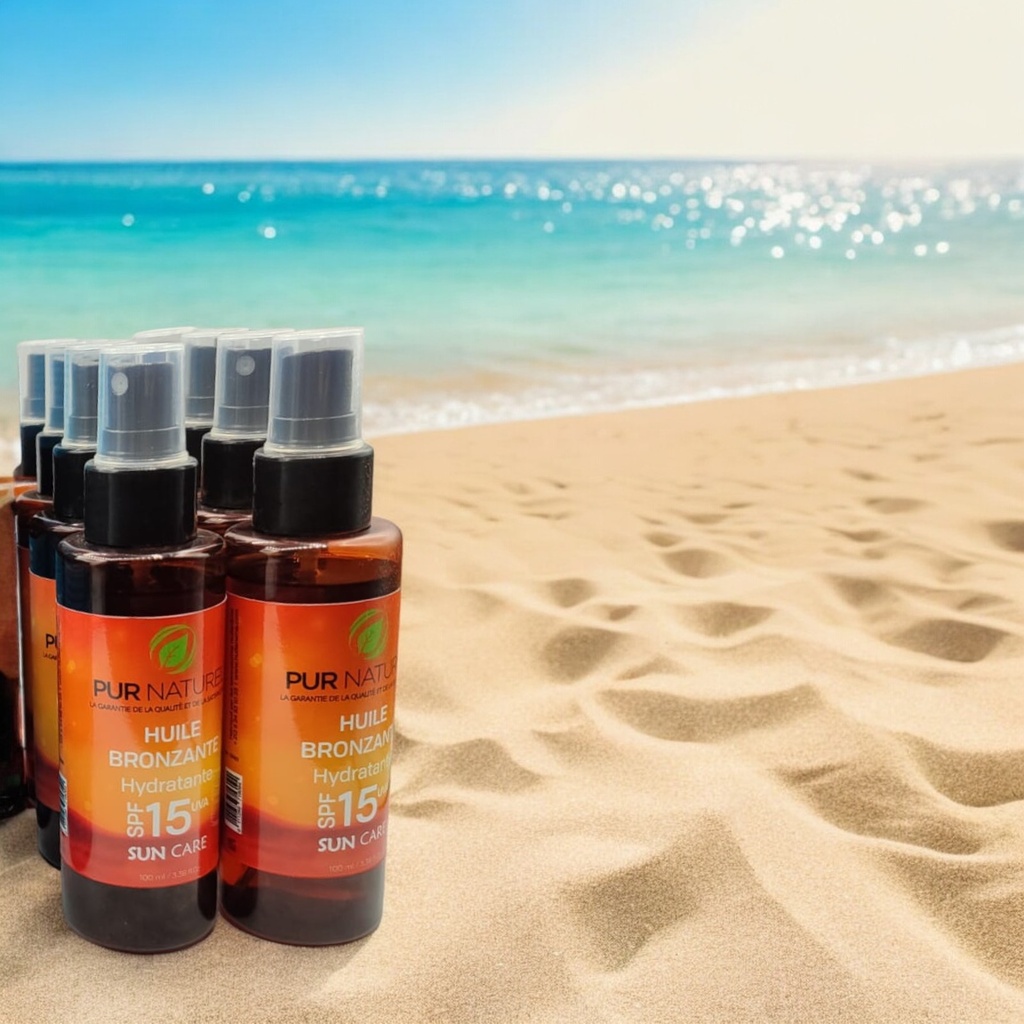 HUILE BRONZANTE SPF 15 (PUR NATUREL)