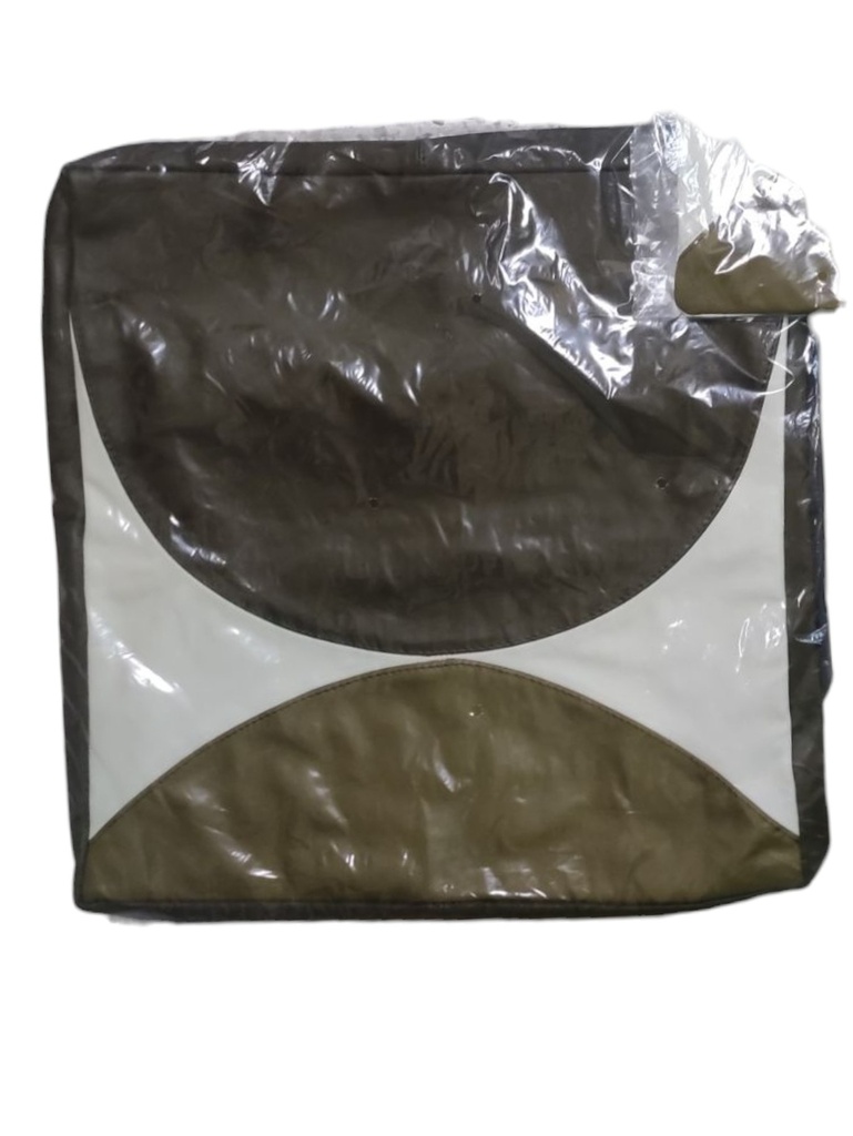 LEATHER PILLOW with belt (HERB ,THYME, OPAL, 46X46)