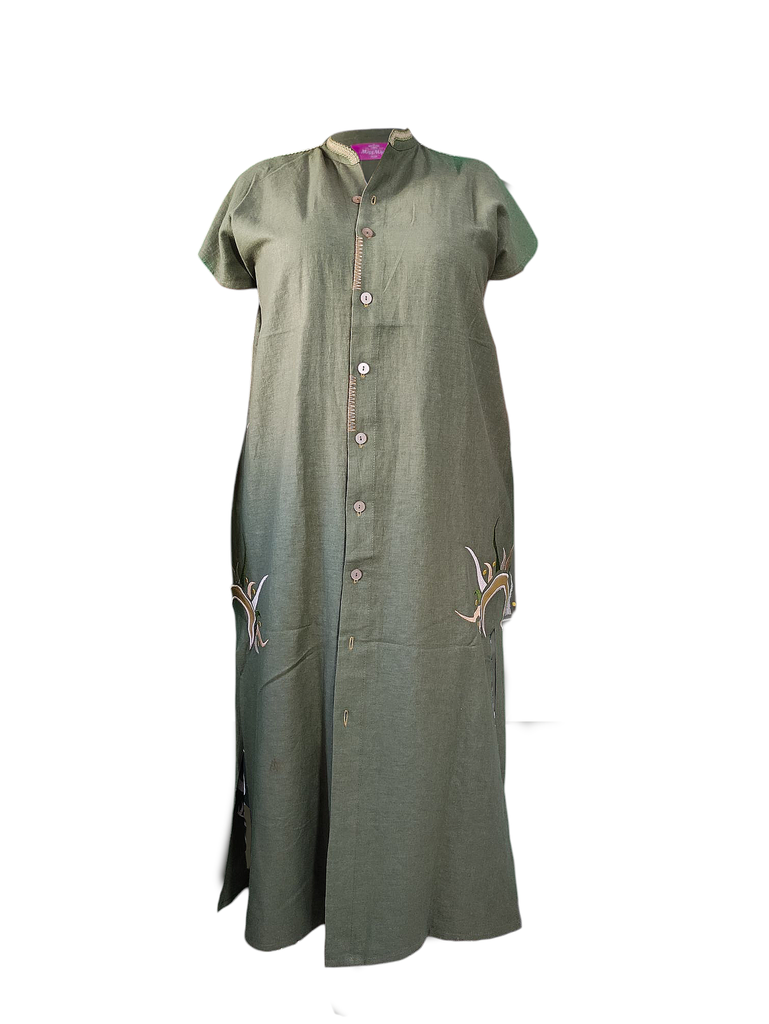 chemise Sans manche longue MissMiya (KAKI)