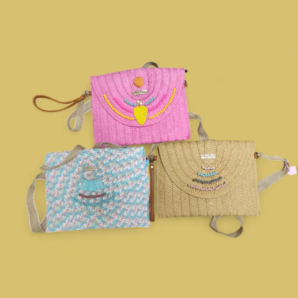 Sac Pochette Rafia MissMiya