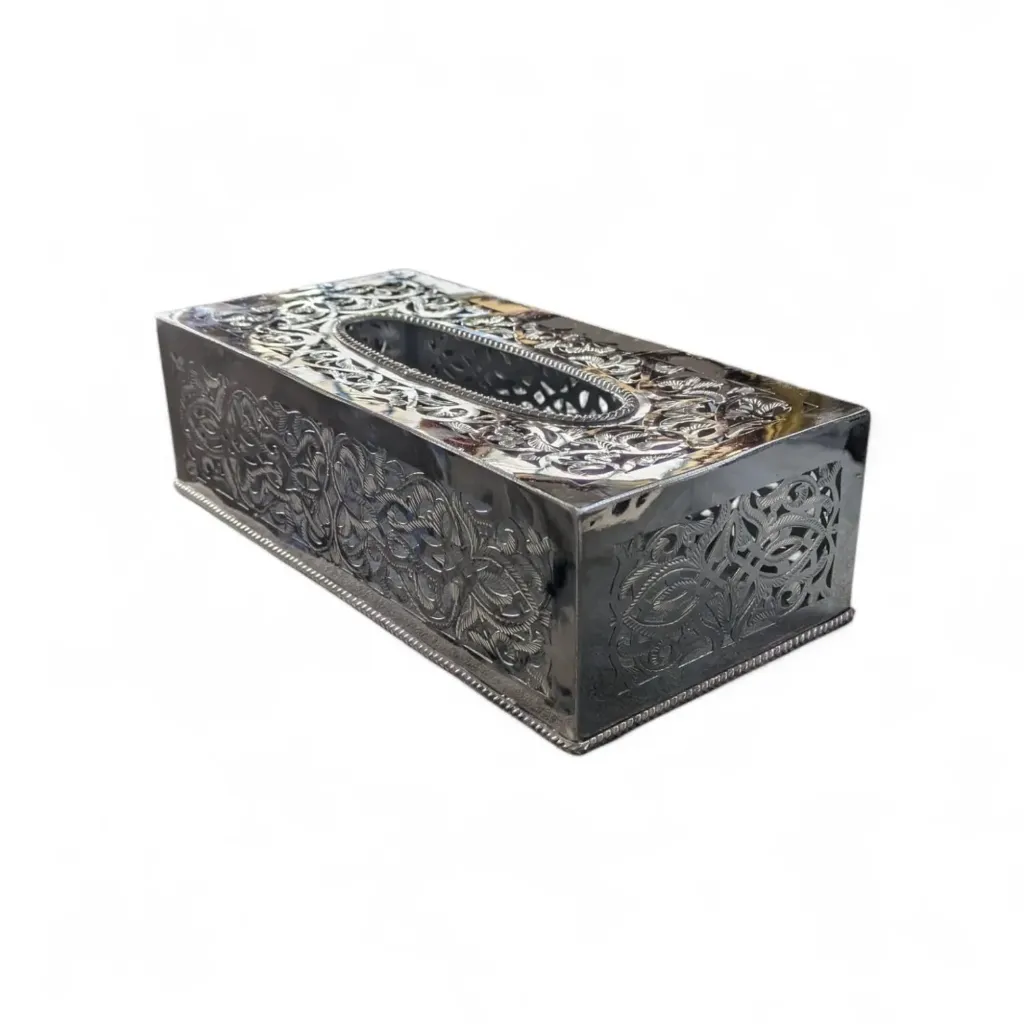 BOÎTE À MOUCHOIRS RECTANGULAIRE EN