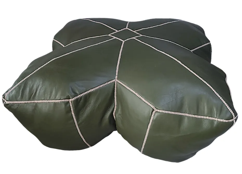 Ottoman Pouf Clover (S, KAKI)