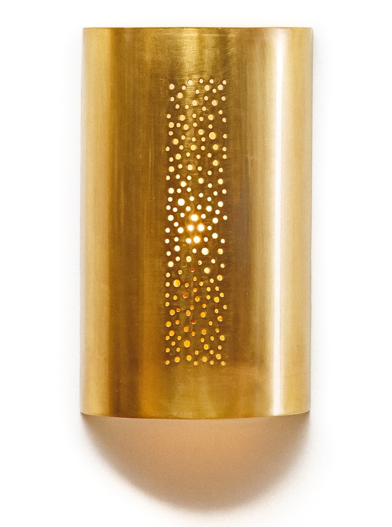 APPLIQUE DEMI RONDE TROUE VERTICAL