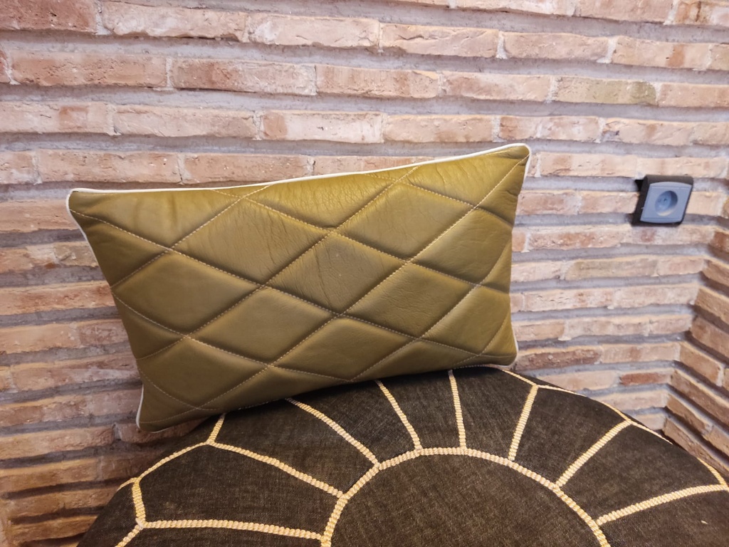 LEATHER PILLOW