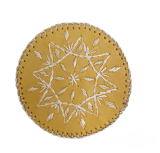 HANDMADE LEATHER COASTER