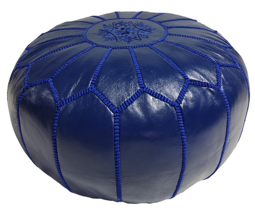 Ottoman Pouf Navy Blue