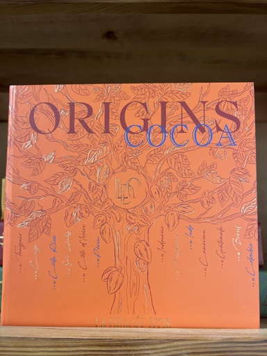 boites livres collection "Origins Cocoa garnies de chocolats M 450g